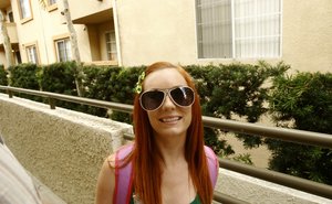 18 year old black girl Nia Nacci doffs school clothes to poses naked